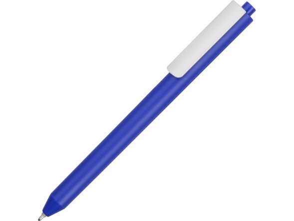 Ручка шариковая Pigra модель P03 PMM, синий/белый 