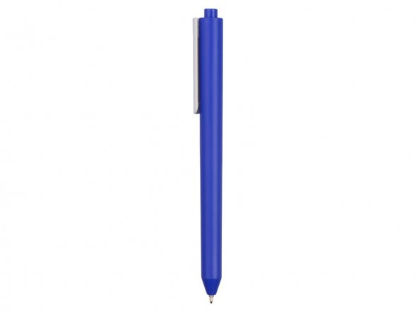 Ручка шариковая Pigra модель P03 PMM, синий/белый 