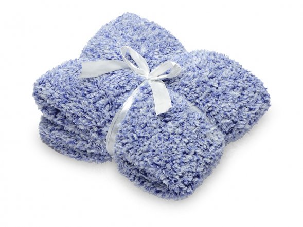 Плед флисовый Ally, темно-синий 