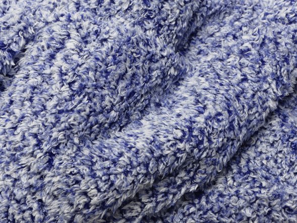 Плед флисовый Ally, темно-синий 