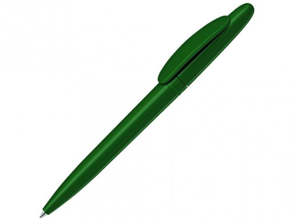 Антибактериальная шариковая ручка Icon green, темно-зеленый 