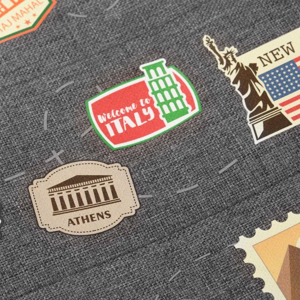 Рюкзак Eclipse с USB разъемом, серый 