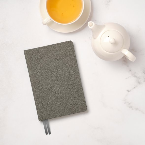 Ежедневник Tweed недатированный, серый (без упаковки, без стикера) 