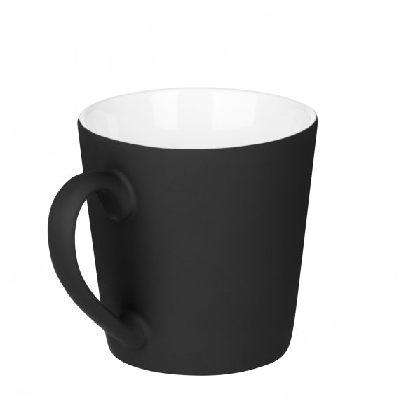 Керамическая кружка Sole Neo, черная 