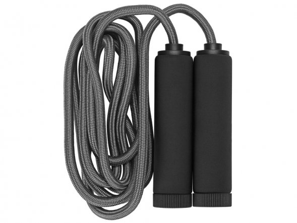 Набор для фитнеса Balance с лентой и скакалками, черный 