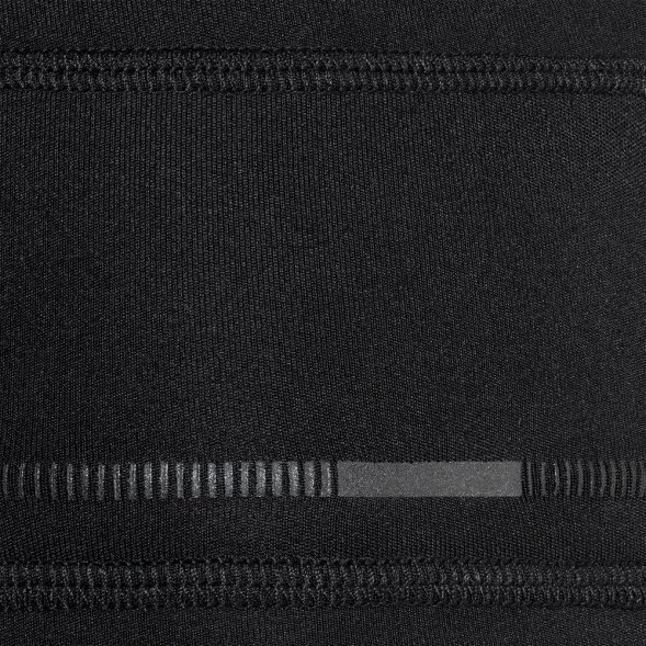 Спортивная повязка утепленная Jogge, черная 