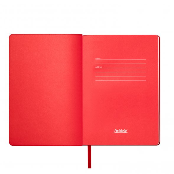 Ежедневник Molto недатированный, красный 