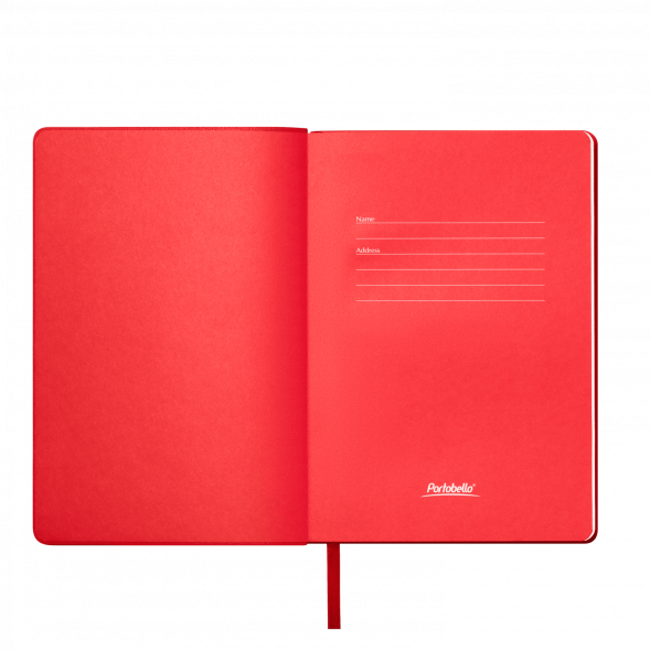 Ежедневник Molto недатированный, красный 