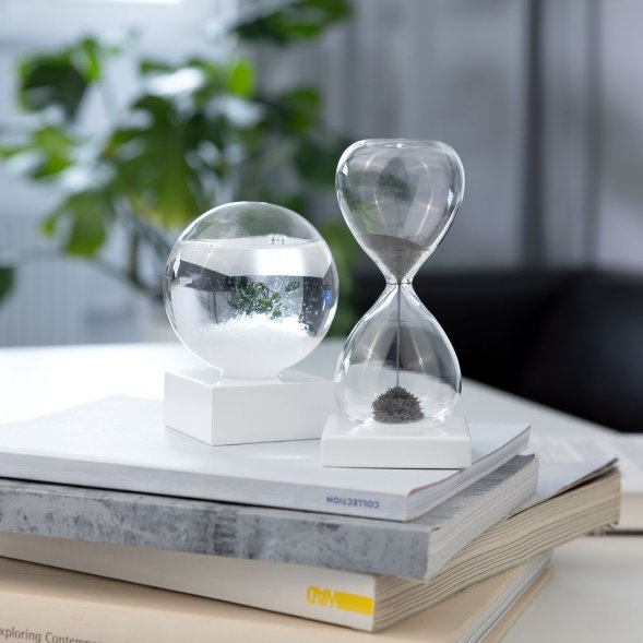 Штормгласс Mystery, белый 