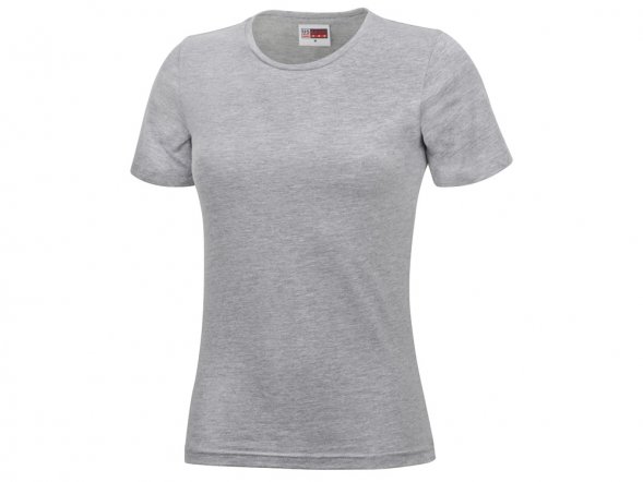 Футболка Heavy Super Club женская, серый меланж 