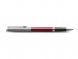 Ручка роллер Waterman Hemisphere Entry Point Stainless Steel with Red Lacquer в подарочной упаковке 