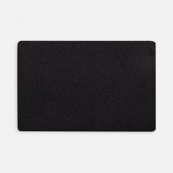 Наклейка тканевая Lunga, L, черная