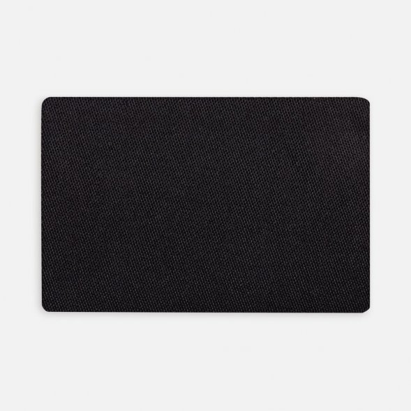 Наклейка тканевая Lunga, L, черная 