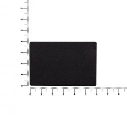 Наклейка тканевая Lunga, L, черная