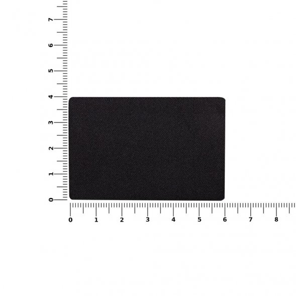 Наклейка тканевая Lunga, L, черная 