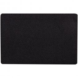 Наклейка тканевая Lunga, L, черная