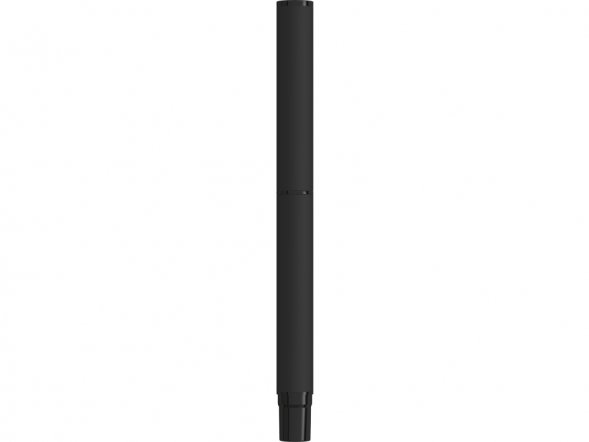 Ручка-роллер Mood R Gum soft-touch, черный 