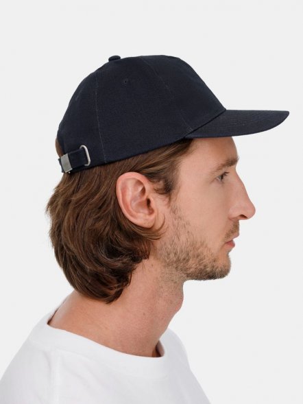 Бейсболка Long Beach, темно-синяя 