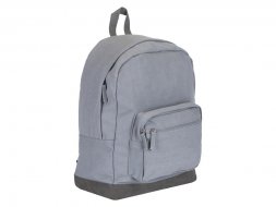 Рюкзак Shammy с эко-замшей для ноутбука 15, серый