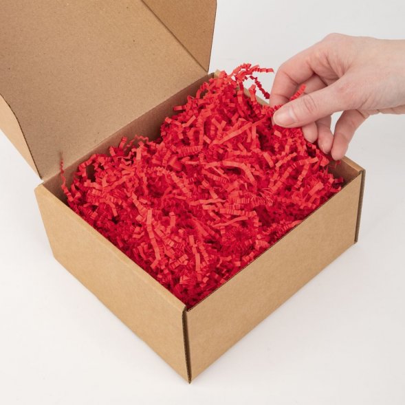 Бумажный наполнитель Chip, красный 