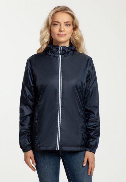 Ветровка женская Fastplant темно-синяя 