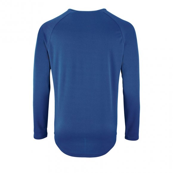 Футболка с длинным рукавом Sporty LSL Men, ярко-синяя 