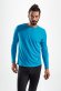 Футболка с длинным рукавом Sporty LSL Men, ярко-синяя 