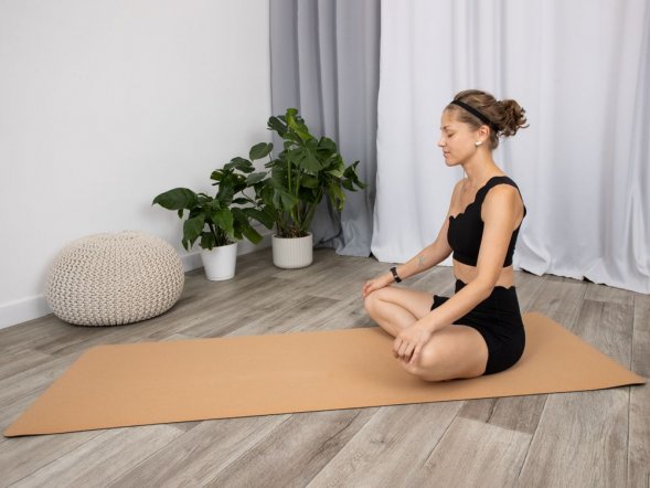 Коврик для йоги и фитнеса Ekork 