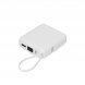 Внешний аккумулятор с подсветкой Ritter PD 10000mAh с функцией беспроводной зарядки 15W, белый 