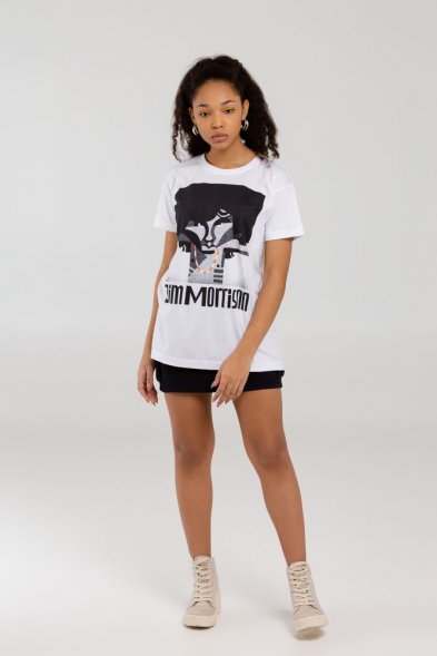 Футболка «Меламед. Jim Morrison», белая 