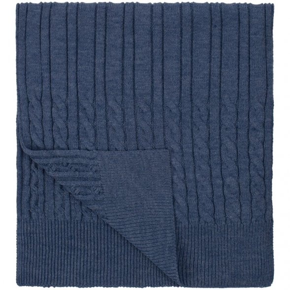 Шарф Heat Trick, синий меланж 