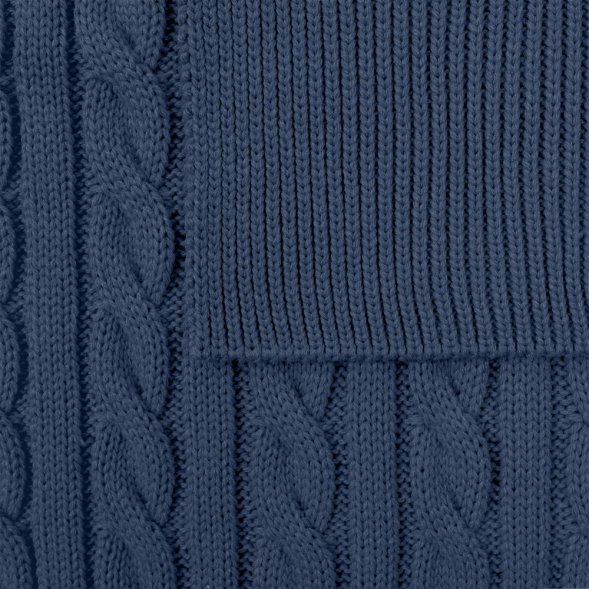 Шарф Heat Trick, синий меланж 