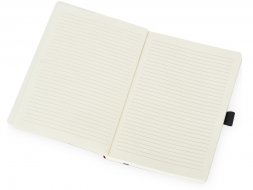 Блокнот Sevilia Soft, гибкая обложка из крафта A5, 80 листов, крафтовый/черный