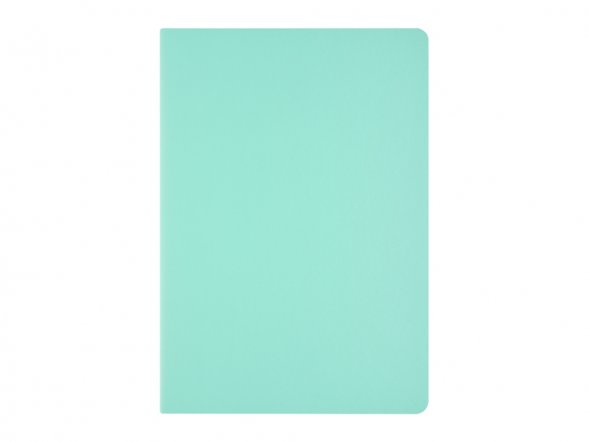 Бизнес тетрадь А5 Megapolis flex 60 л. soft touch клетка, зефирный мятный 