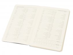 Ежедневник А5 недатированный Megapolis Flex, темно-синий (Р)