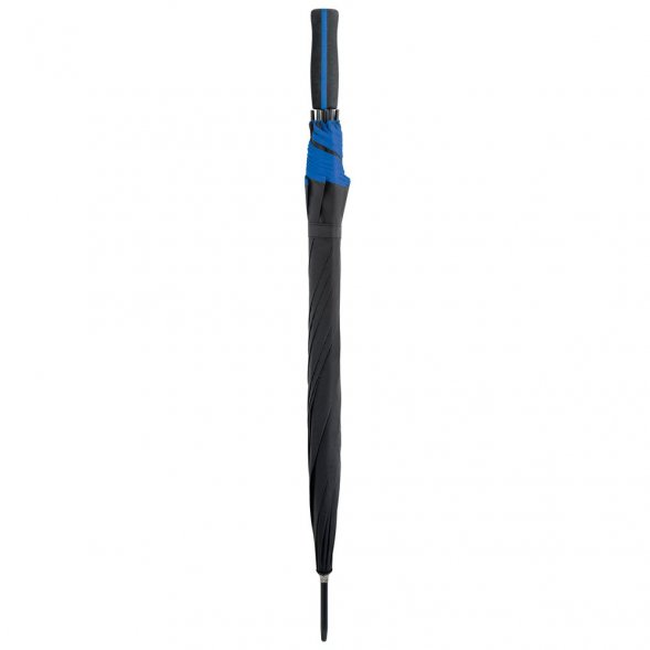 Зонт-трость Jenna, черный с синим 