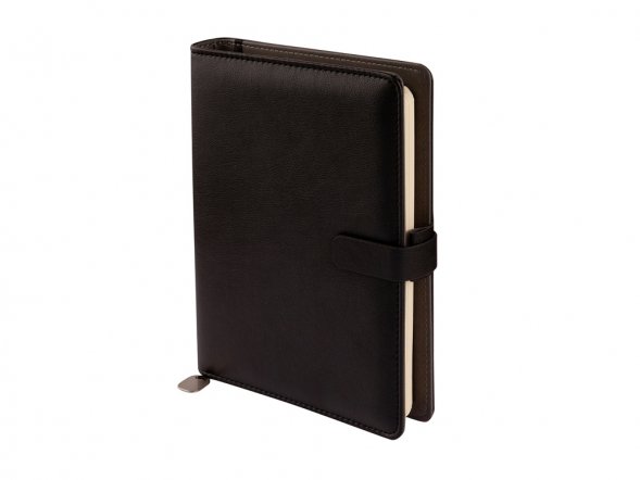 Ежедневник недатированный В5 Toscana, черный 