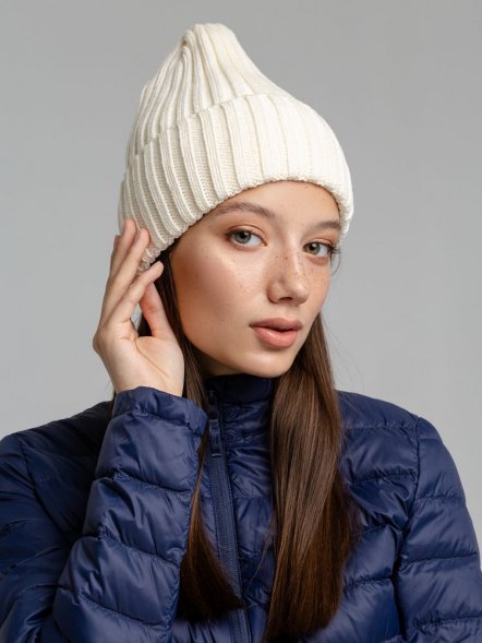 Шапка Norfold, молочно-белая 