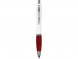 Ручка шариковая Nash, белый/красный, черные чернила 