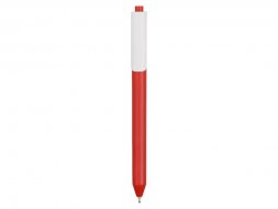 Ручка шариковая Pigra модель P03 PMM, красный/белый