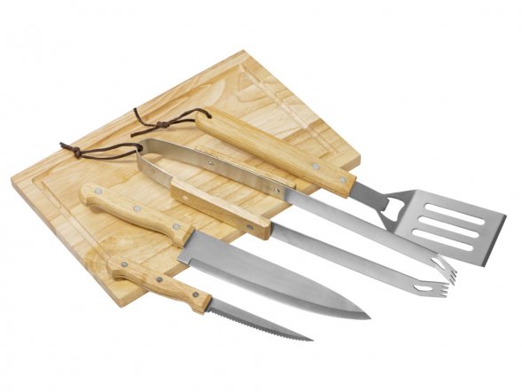 Набор для барбекю Terra из 6 предметов, с разделочной доской 