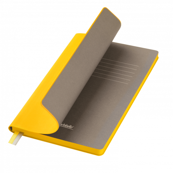 Ежедневник Rain недатированный, желтый (без упаковки, без стикера) 