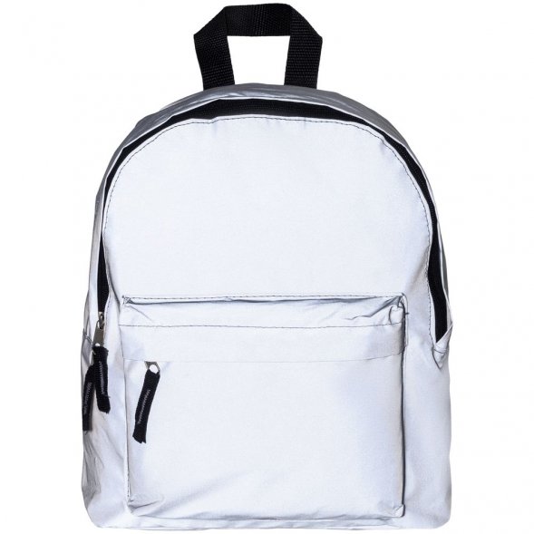 Рюкзак детский Manifest из светоотражающей ткани, серый 