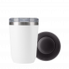 Термокружка вакуумная с керамическим покрытием Arctic, белый/серый 