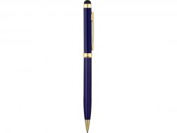 Ручка шариковая Голд Сойер со стилусом, синий