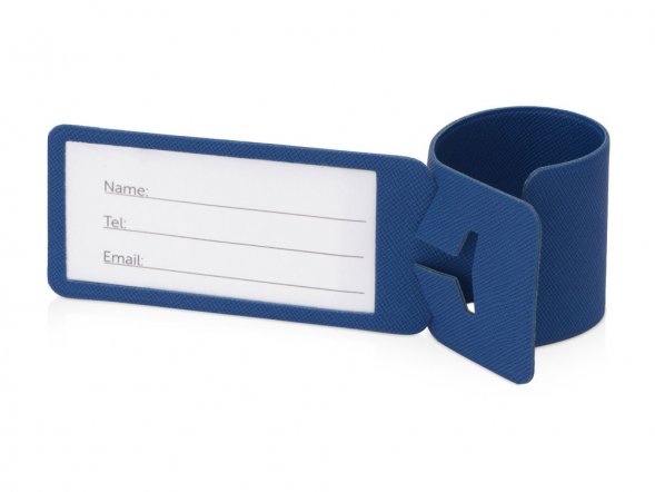 Багажная бирка Favor, синий 