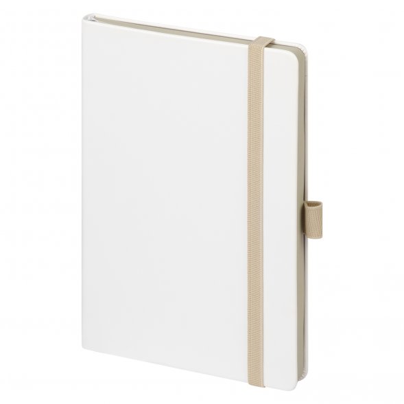 Ежедневник Arctic недатированный, белый/серый 