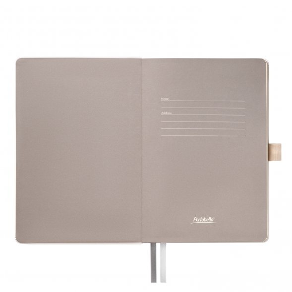 Ежедневник Arctic недатированный, белый/серый 