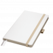 Ежедневник Arctic недатированный, белый/серый 