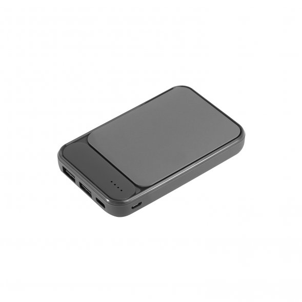 Подарочный набор Alpha, красный (ежедневник, ручка, аккумулятор) 